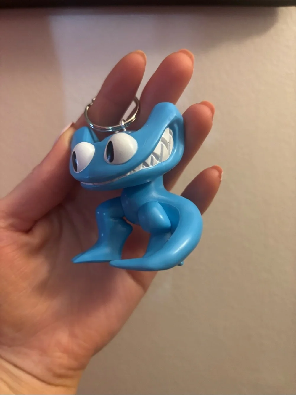 Phatmojo Rainbow Friends Series 2 Mini Figure CYAN Keychain